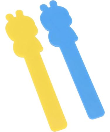 Portable Plastic Tongue Depressor Set - Mixed Colors - 2pcs Tongue Tip Trainer for Girls | Home Use - Buy Online on GoSupps.com