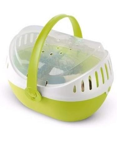 Nobby ELMO Transport Box for Rodents - Medium Green 30.5 x 24.5 x 20.5 cm | Ideal for Safe Pet Travel - Buy Online on GoSupps.com