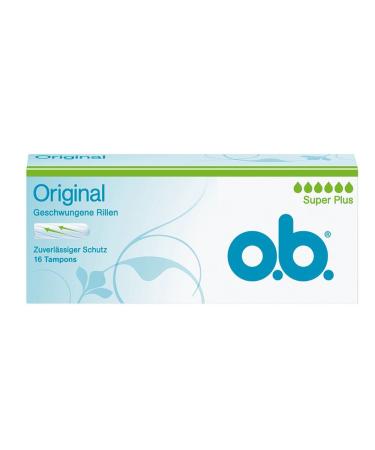 ob Original Tampons Super Plus pack of 16