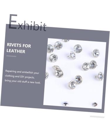 COHEALI 1000 Sets Diamond Stud Rivets Diamonds for Nails Fabric Rivets Luggage Leather Parts Rivet Bags As Shownx5pcs 0.6X0.6X1CMx5pcs - Buy Online on GoSupps.com
