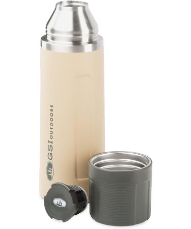 GSI Outdoors Glacier Vacuum 1L Bottle - Travel Thermos for Coffee & Tea - Buy Online on GoSupps.com