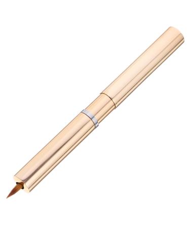 minkissy women makeup tools lip gloss applicator beauty tools smudge stick Makeup Tools lipstick lip brush lip brush for women portable lipstick applicator lip makeup lip balm 13.40X0.90X0.90CM Golden
