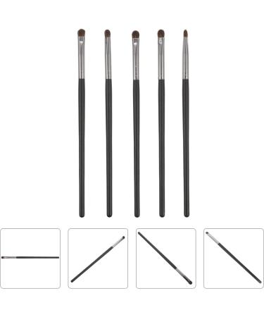 DRESSOOS 5pcs Eye Shadow Brush Makeup Brush Eye Brush Eye Shadows Kit Eye Shadow Brushes Wooden Handle - Buy Online on GoSupps.com