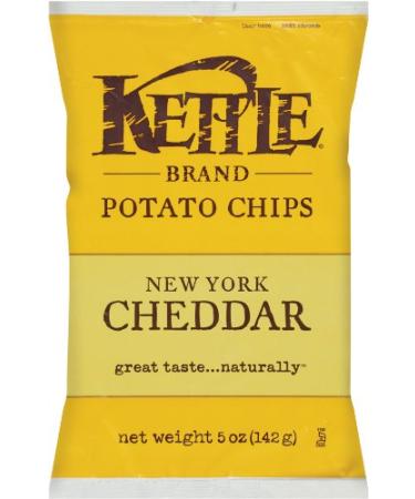 Kettle Foods Potato Chips New York Cheddar 5 oz (142 g)