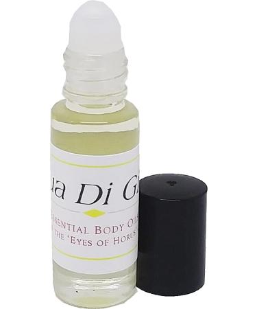 Acqua Di Gio - Type GA For Men Scented Body Oil Fragrance Roll-On - Light Gold - 1/8 oz. - ID#23547 0.13 Fl Oz (Pack of 1)
