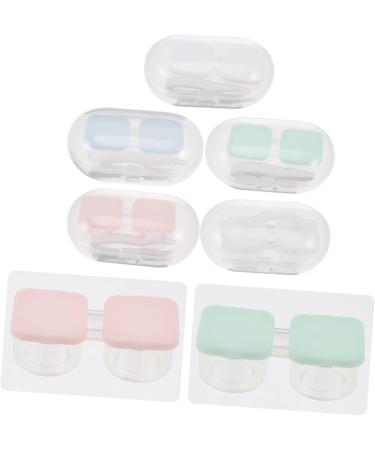 Buy Healvian 5 Sets Push Glasses Case & Contact Lens Container - Durable PP Holder for Travel - Shop Internationally! - Buy Online on GoSupps.com