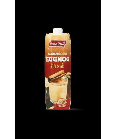 Rose Hall Eggnog 1 Litre Pack of 1 1 l (Pack of 1) - Buy Online on GoSupps.com