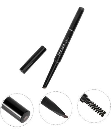 Beatifufu 3pcs Long Lasting Eyebrow Pencils Double Head Eyebrow Pencil Eyebrow Pencil Brush Chocolate - Buy Online on GoSupps.com