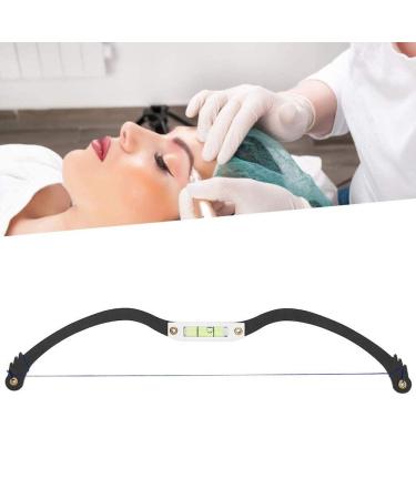 Eyebrow Mapping Tool - Precision Schablon Lineal for Perfectly Shaped Brows | Microblading Scale & Measuring Thread - Black - Buy Online on GoSupps.com