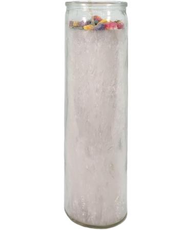 Coconut-Palm Wax White Intention Spell Candle | Vela CASA ESOTERICA PERFUMADA - Spiritual Candle for Rituals & Meditation - Buy Online on GoSupps.com