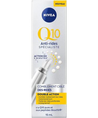 NIVEA Q10 Anti-Wrinkle Specialist Targeted Wrinkle Filler 15mL | Anti aging wrinkle filler for all skin types - Buy Online on GoSupps.com