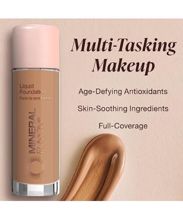 Mineral Fusion Liquid Foundation, Cool 1, 1 Fl Oz