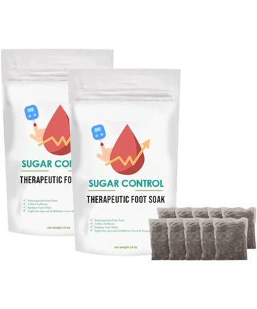 Healthify Sugar Control Therapeutic Foot Soak Sugar Control Therapeutic Foot Soak Bag Natural Therapeutic Foot Soak bag Blood Sugar Control Therapeutic Foot Soak (2 Pack)