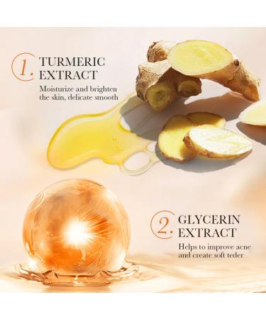 Buy Organic Turmeric Face Cream - Anti-Aging Moisturizer & Dark Spot Remover for Glowing Skin - Hydrating & Acne-Fighting (50g - Buy Online on GoSupps.com