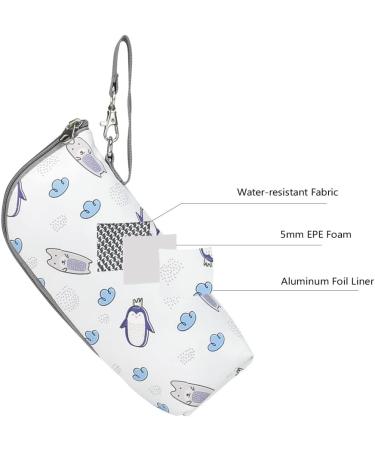 DZOZO Insulated Milk Bottle Bag - Portable Breastmilk Storage Tote | Thermal Bottle Warmer & Holder | Baby Feeding Carrier | Multicolor - Buy Online on GoSupps.com