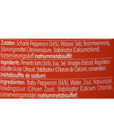 Buy Melis Pickled Red Baby Peppers - Very Hot Biberiye 6 Pack (6 x 335g) - Spicy Gourmet Ingredients for International Shipping - Buy Online on GoSupps.com