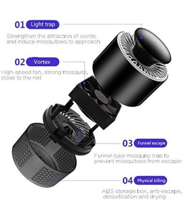 PESTORY LED Mosquito Zapper Killer USB Home Electric Mosquito Killer Lamp (White) - Buy Online on GoSupps.com