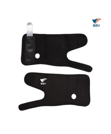 B2U Wrist Wrap Braces - Adjustable Compression Support Splint for Pain Relief Carpal Tunnel Arthritis & More | Orthopedic Fitness for Men & Women (Left Hand - Buy Online on GoSupps.com