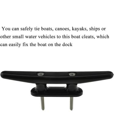 Nylon Boat Cleats 6 inches - 2 Pack | Marine Dock Cleats for Yachts, Kayaks, and Boats - Buy Online on GoSupps.com