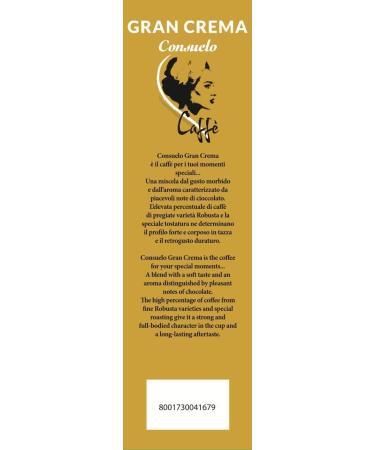 Consuelo Gran Crema - Italian Coffee in whole beans - 1 kg - Buy Online on GoSupps.com