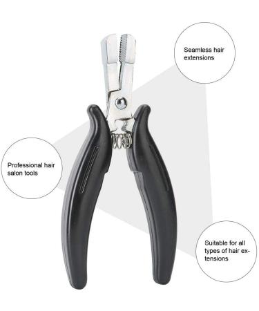 Premium Heat Pliers Connector for Hair Extensions | Stainless Steel Microring Tool - Adjustable Temperature for All Bonding Types - Buy Online on GoSupps.com