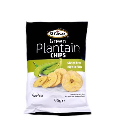 Grace Plantain Chips Salted 85g Box of 9-Fd