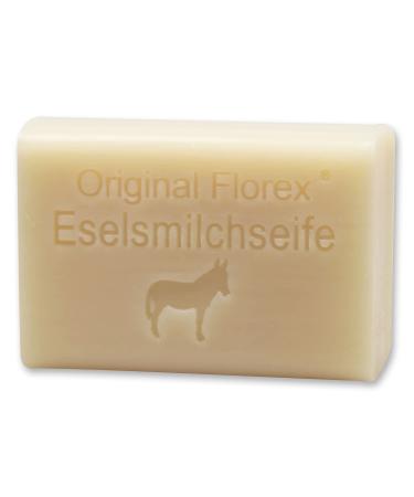 Florex Florex Sheep's Milk Soap - Donkey Milk - This milk soap is particularly well-tolerated - Superfatted and creamy - 100g