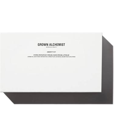 Grown Alchemist Amenity Luxury Skincare Kit - Vegan Skincare Set Hydrating Hydra-Repair Day Cream 12 ml Natural Lip Balm Shea Butter 12 ml Soothing Hand Cream 20 ml - Beauty Gifts Essentials - Buy Online on GoSupps.com