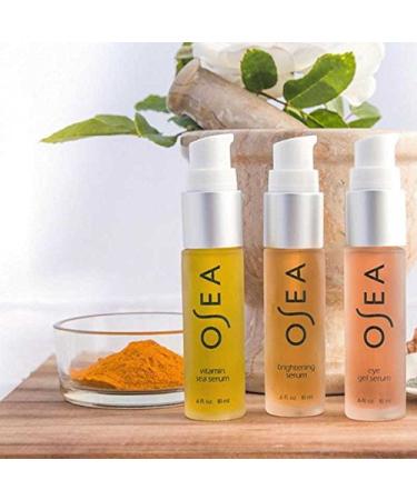 OSEA Eye Gel Serum (18 ml) with Hyaluronic Acid & Beta Glucan | Clean Beauty Seaweed Skincare | Vegan & Cruelty-Free - Buy Online on GoSupps.com