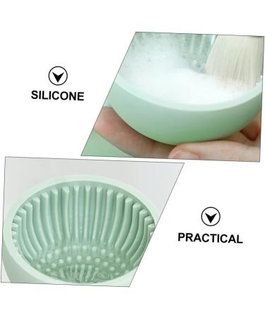 Ipetboom Cleanser of Makeup Brush Silicone Facial Scrubber Face Cleaner Facial Scrubber for Face Hair Brush Cleaning Tool Beauty Tool Cleaner Makeup Cleaner Silica Gel Cosmetic Bristles - Buy Online on GoSupps.com