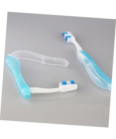 Shop Gleavi 50-Piece Children s Travel Toothbrush Set - Foldable Outdoor Gifts for Kids & Adults | Tooth Flap Picks & Toothbrush Tissues - Buy Online on GoSupps.com