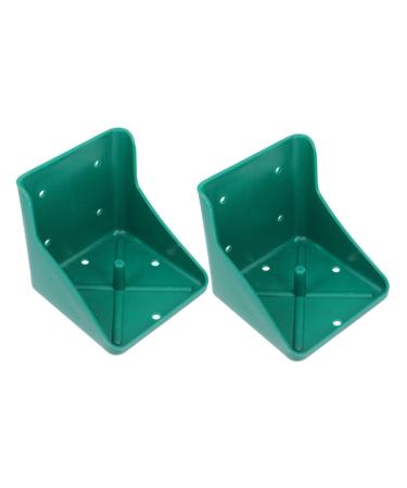 FUNOMOCYA 2pcs Salt Brick Stand for Sheep Feed Pan Livestock Salt Feeder Pp Poultry Cattle and Sheep
