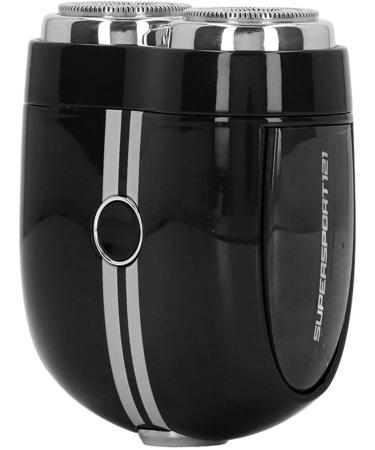 Electric Mini Beard Shaver - Zinc Alloy IPX7 Wet Dry Type C Charging 10300 RPM Clipper for Men - Black - Buy Online on GoSupps.com