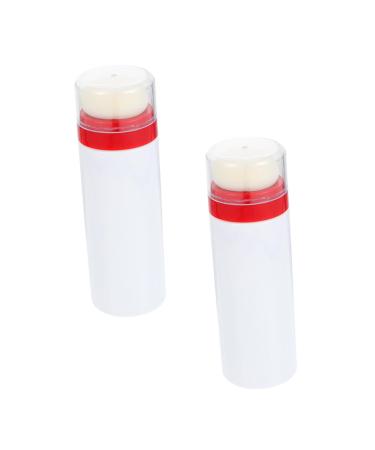 Bo te Poudre pour B b 2 Pi ces tui Portable pour Houppette Contenant Compact en Plastique Flacon Poudre Pratique pour Voyage et Usage Domestique Couleur