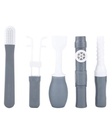 Mund trainer tongue trainer 5 pieces/kit of silicone oral lips muscle fitness perception training recovery massage brush healthcare system - Buy Online on GoSupps.com