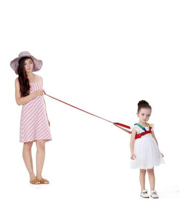 SUNTA Toddler Safety Harness & Leash | Anti Lost Wrist Link | Walk Learning Helper - Yellow & Green - Buy Online on GoSupps.com