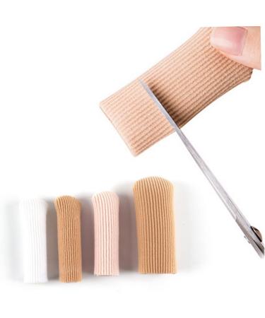 Soft Thumb Cover | Multipurpose Silicone Thumb Sleeves & Toe Caps | Finger Protector in Beige - International Shipping Available - Buy Online on GoSupps.com