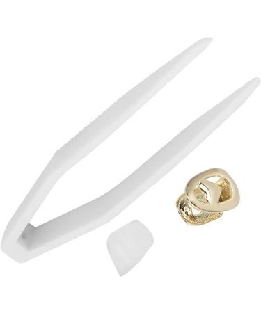 Teeth Brace Decoration Hip Hop Teeth Decoration Copper 2 Single for Concert for Party(gold) - Buy Online on GoSupps.com