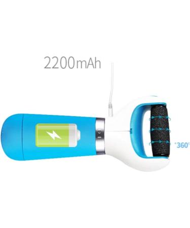 Lzan Electric Foot Grinder for Home Pedicure - Relaxing Blue Mask, 21x8x4cm - Buy Online on GoSupps.com