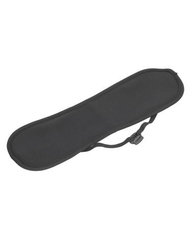 Castor Oil Wrap & Neck Wrap - Pain Relief & Relaxation for Yoga | Black - Buy Online on GoSupps.com