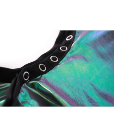 Betty Dain Aurora Collection All Purpose Cape - 54W x 65L, Water & Chemical Proof, Machine Washable, Snap Closure, Holographic Design - Buy Online on GoSupps.com