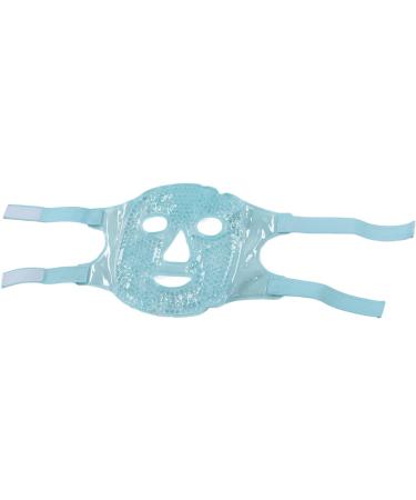  Spacnana Hot & Cold Pearl Gel Full Face Mask Sleep Mask (Sky Blue) - Buy Online on GoSupps.com