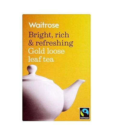 WAITROSE Loose leaf golden tea 250g