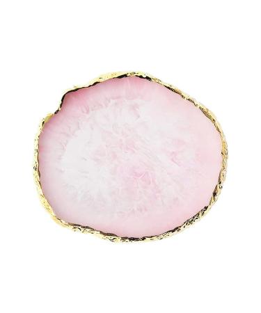 Resin Nail Art Palette, Nail Painting Mixed Color Palette, Gilded Edge Nail Gel Color Makeup Display Board Pallet (Pink) - Buy Online on GoSupps.com