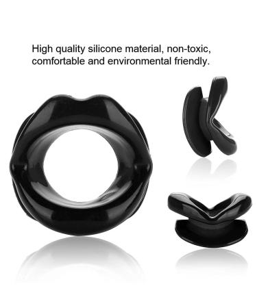 Lip Trainer | ANGGREK 1 Silicone Facelifting Oral Exerciser | Mouth Muscle Tightener | Firming Anti-Wrinkle Tool in Red & Black | International Shipping Available - Buy Online on GoSupps.com