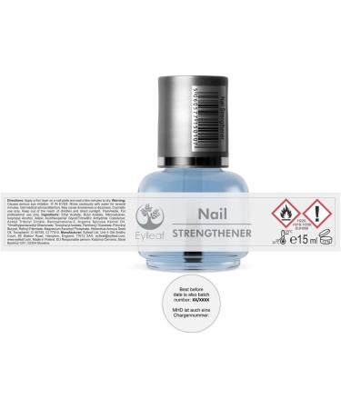 Eylleaf Nail Strengthener - Clear Polish Hardener for Healthy and Strong Nails 15ml - Buy Online on GoSupps.com