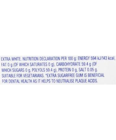 Wrigley's Extra Ice Spearmint Chewing Gum Sugar Free 30 x 10 each - Buy Online on GoSupps.com