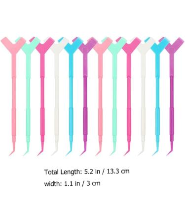 Lurrose Eyelash Extension Brushes & Lifting Rod - 60pcs Eyelash Sticker Boom & Lodging Tool for Perfect Lash Lifts - Plastic False Eyelashes Device - Buy Online on GoSupps.com