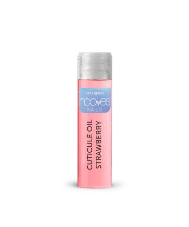 NOOVES NOOVES NAILS Cuticle Oil Strawberry Roll-On Cuticle and Nail Oil Strawberry Scent 10 ml