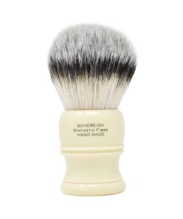 Simpsons Trafalgar T3 Synthetic Shaving Brush - Cream Handle Sensitive Skin Large Grip | International Shipping - Buy Online on GoSupps.com